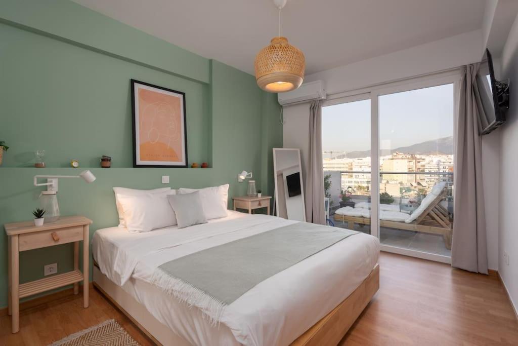 雅典Duplex Acropolis View 2 Balconies公寓 外观 照片